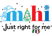 mihicare christmas color mihi mihicare Sticker