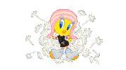 Dlwlrma Tweety Sticker