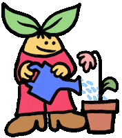 Grow Secret Life Of Plants Sticker by Ruppert Tellac