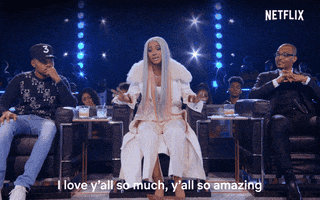 rhythmandflow netflix excited rap shock GIF