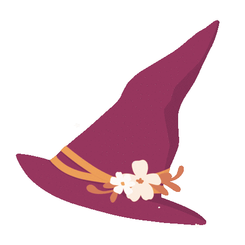 Halloween Flower Sticker