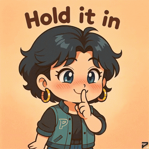 Hana Trying Not To Laugh GIF by Persona
