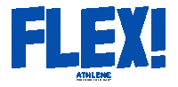 AtheleneNutrition fitness gym exercise flex Sticker