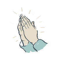 Pray Holy Thursday Sticker by FEAT. by Chelsey Wilson