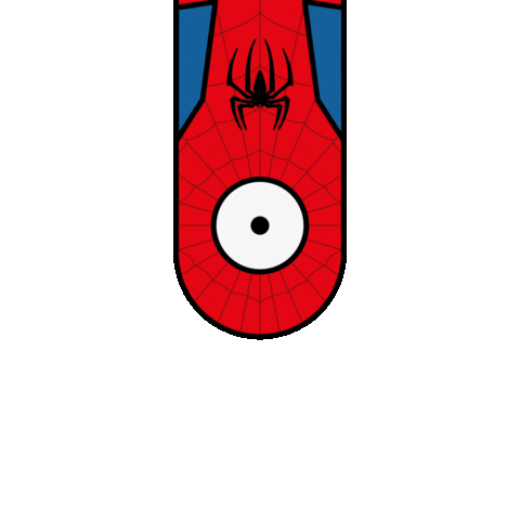 Toki_art giphyupload eye spiderman toki Sticker