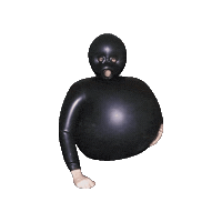 Black Suit Costume Sticker by jOnNy'S wOrLd