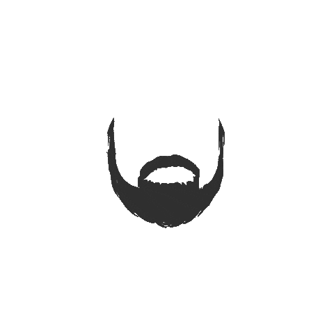 Beard Haircut Sticker by wahlusa