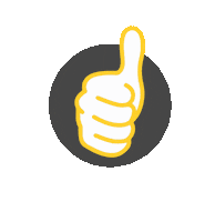Daumen Hoch Thumps Up Sticker by MonkeyMedia