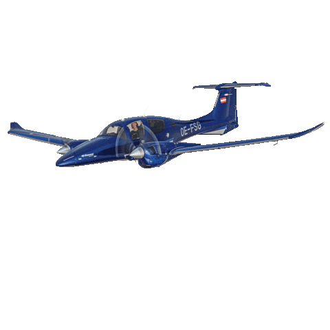 Plane Flying Sticker by Diamond Aircraft