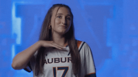 Happy Strong Woman GIF by Auburn Tigers