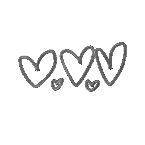 lenagvogler love heart white amor Sticker