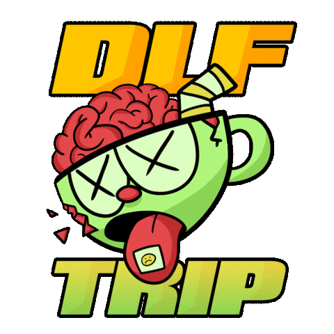 Tengu_dlf giphyupload music rap trip Sticker