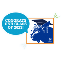 Graduation Commencement Sticker by University of New Hampshire
