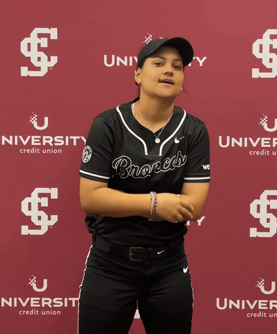 Santa Clara Softball GIF by Santa Clara Broncos