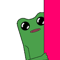 Frog Applause Sticker by fwogs