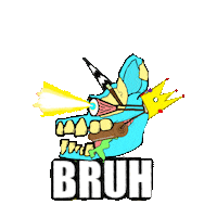 Bro Bruhh Sticker