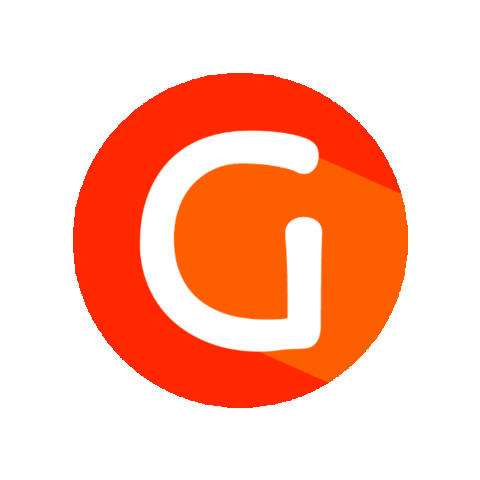 Orange Abc Sticker