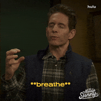 Breathe Always Sunny GIF by It's Always Sunny in Philadelphia