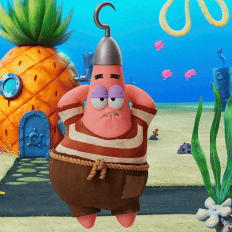 Patrick Star GIF by The SpongeBob Movie: Search for SquarePants