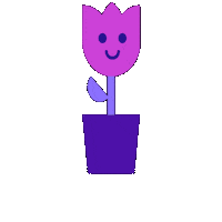 AskUp flower 꽃 화분 askup Sticker