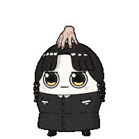 The Addams Family Netflix Sticker