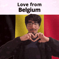 Belgium Be Love GIF