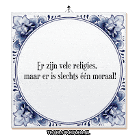 Humor Respect Sticker by Tegelspreuken.nl