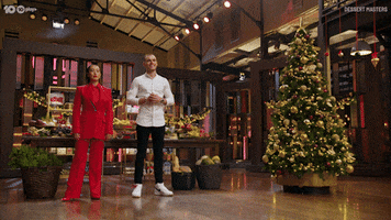 Christmas Tree GIF by MasterChefAU