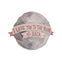 i love you space STICKER by imoji