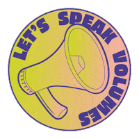 theorispresent fashion action speak megaphone Sticker