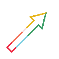 Arrow Point Sticker by Texas State University