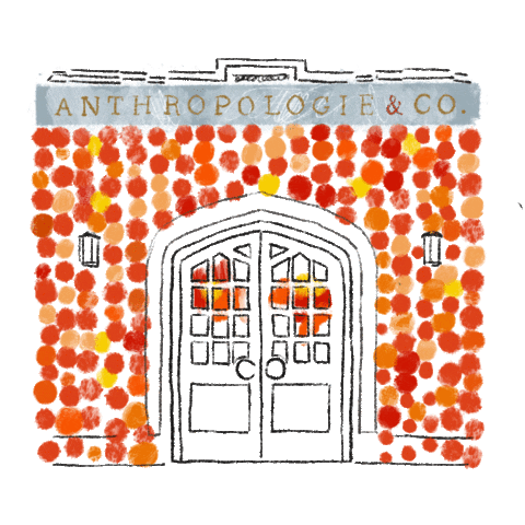 Celebration Store Sticker by Anthropologie