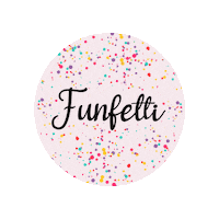 Funfettiae funfettiae فن فيتي فنفيتي Sticker