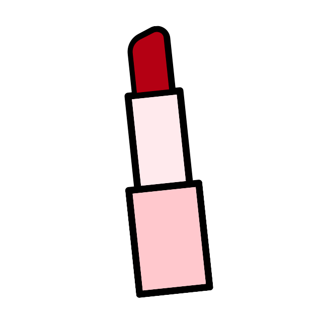 makeup lipstick Sticker by GOODIEBOX