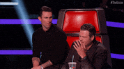 distracting adam levine GIF by The Voice
