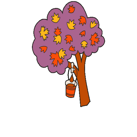 Maple Tree Sticker by Maeve Chocolate