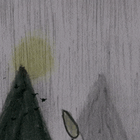 kiin game animation hand rain GIF