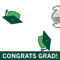 Vikings Graduation Sticker by Cleveland State University