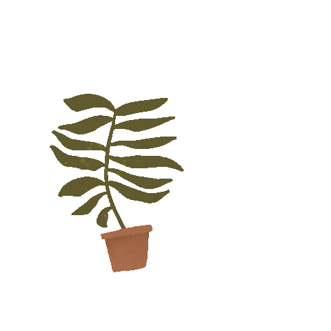 Plants Fronds Sticker