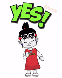 Support Yes GIF by Zhotcita