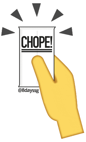 8Dayssg giphyupload singapore tissue chope Sticker