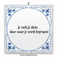 Troost Geluk GIF by Tegelspreuken.nl