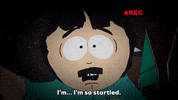 scared randy marsh GIF by South Park 