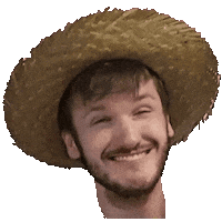 Face Hat Sticker
