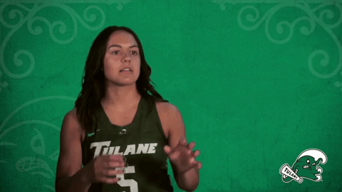 tulane women basketball GIF by GreenWave