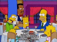 homer simpson eating GIF