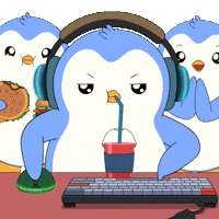 Log In Game Time GIF by Pudgy Penguins