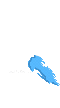Animation Water Sticker by youmotion.com