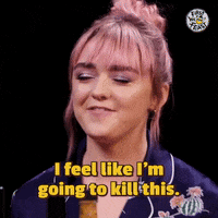 Maisie Williams Kill GIF by First We Feast