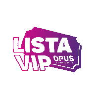Listavip Sticker by Opus Entretenimento